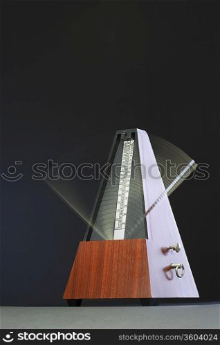 Metronome in motion