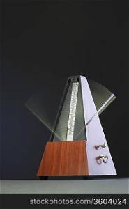 Metronome in motion