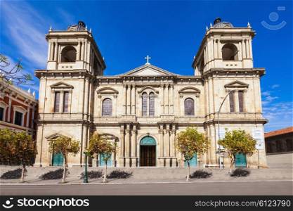 Metropolitan Cathedral is located on Plaza Murillo Square in La Paz, Bolivia