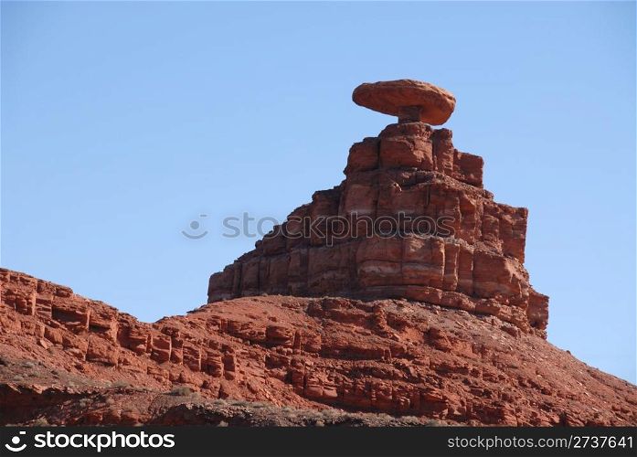 Mexican Hat Rock in Mexican Hat, Utah