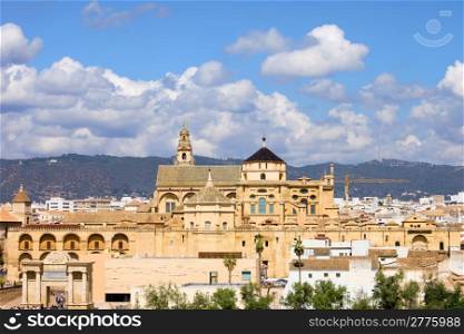 Mezquita Cathedral (The Great Mosque) in the city of Cordoba, Spain, Andalusia region.