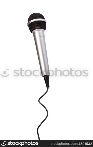 microphone isolated on white background