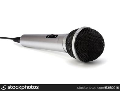 microphone isolated on white background