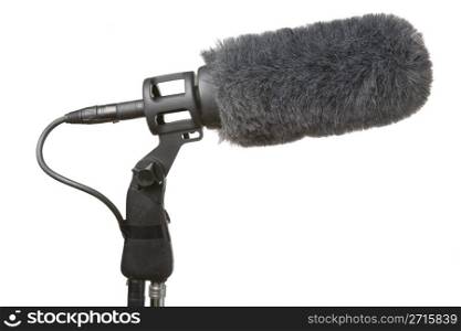 Microphone used in TV and film production