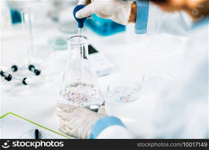 Microplastic Pollution, Water Quality Laboratory. Microplastic Water Pollution