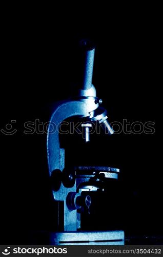 microscope close up science background