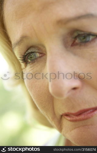 Middle Aged Woman Crying