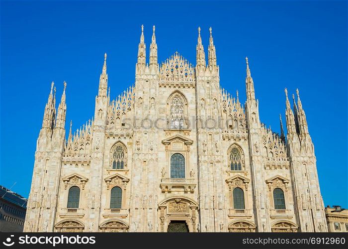 Milan Cathedral (Duomo Milano). Italy