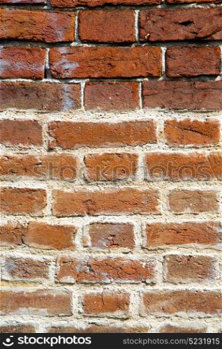 milan in italy old church concrete wall brick the abstract background