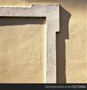 milan in italy old church concrete wall brick the abstract background stone