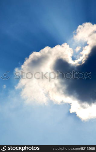 milan lombardy italy varese abstract ckoudy sky and sun beam