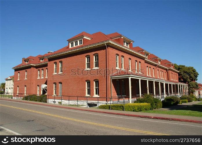 Military base offices, Presidio, San Francisco, California