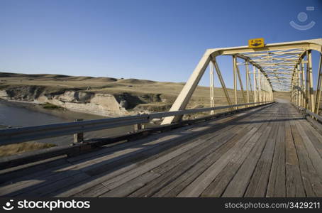 Milk River Alberta Badlands Alberta Southern Canada