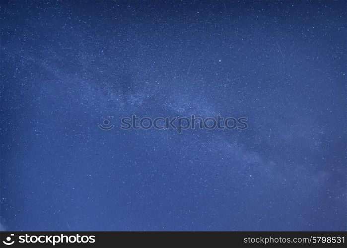 Milky Way galaxy image of night sky