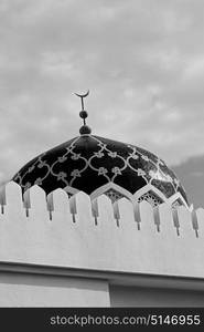 minaret and religion in clear sky in oman muscat the old mosque