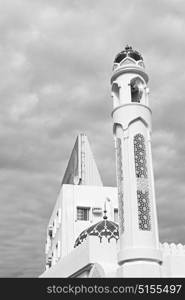 minaret and religion in clear sky in oman muscat the old mosque