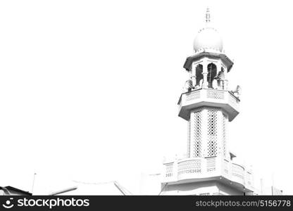 minaret and religion in clear sky in oman muscat the old mosque