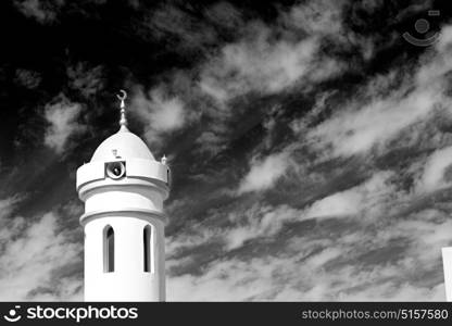 minaret and religion in clear sky in oman muscat the old mosque