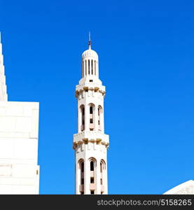 minaret and religion in clear sky in oman muscat the old mosque