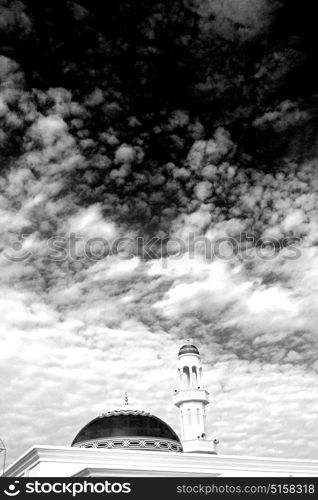 minaret and religion in clear sky in oman muscat the old mosque