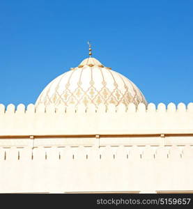 minaret and religion in clear sky in oman muscat the old mosque