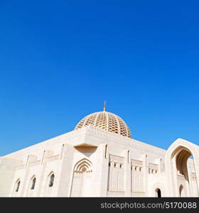 minaret and religion in clear sky in oman muscat the old mosque