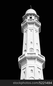 minaret and religion in clear sky in oman muscat the old mosque