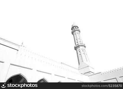 minaret and religion in clear sky in oman muscat the old mosque