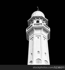 minaret and religion in clear sky in oman muscat the old mosque