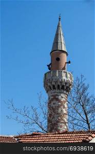 Minaret of an Ottoman style mosque Mosques in view