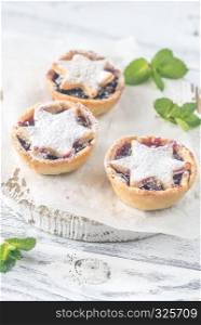 Mince pies - traditional Christmas pastry