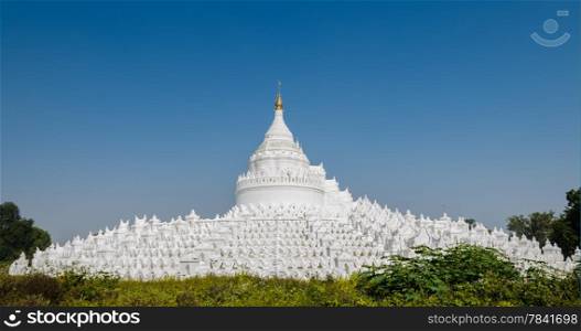 Mingun White Pagoda, Myanmar