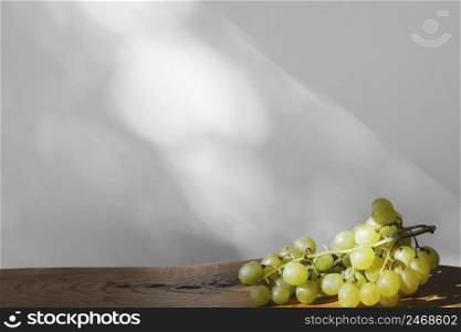 minimal abstract grapes copy space