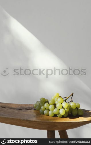 minimal abstract grapes vertical copy space background