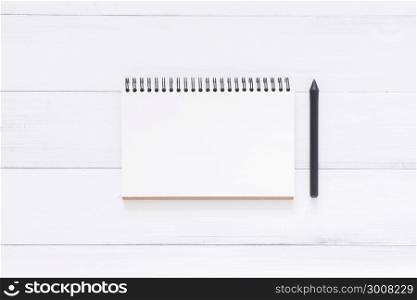 Minimal work space - Creative flat lay photo of workspace desk. White office desk wooden table background with open mock up notebooks and pens and plant. Top view with copy space, flat lay photography