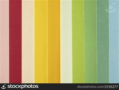 minimalist abstract colored small pieces paper