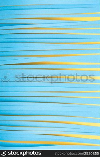 Minimalist blue paper strips background. Simple paper texture.