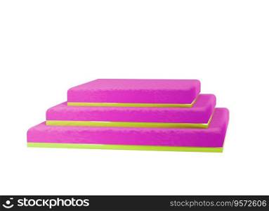 Minimalist dark podium mockup scene with golden line. 3d rendering abstract background composition, illustration mock up of geometry platform shape for product display. isolated on white background with clipping path.. Minimalist dark podium mockup scene with golden line. 3d rendering abstract background composition, illustration mock up of geometry platform shape for product display. isolated on white background with clipping path