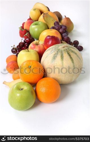 miscellaneous fruits isolated