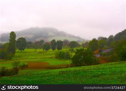 Mist Morning in the French Limousen
