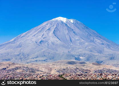 Misti, also known as Putina is a stratovolcano located in Arequipa, Peru