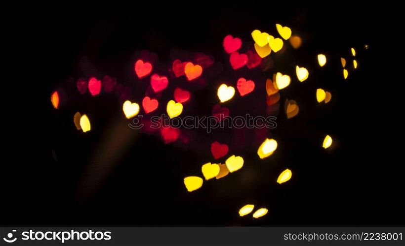 mix heart shaped lights
