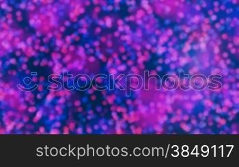 Mix of colored bubbles and lights. Useful as motion background
