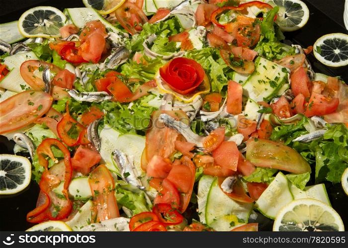 mixed salad appetizer