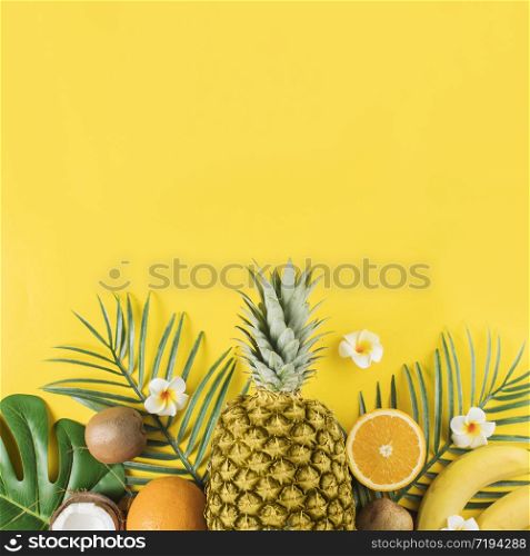 Mixed summer fruits