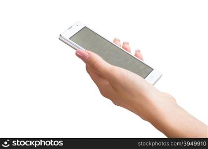 mobile phone in female hand&#xA;&#xA;