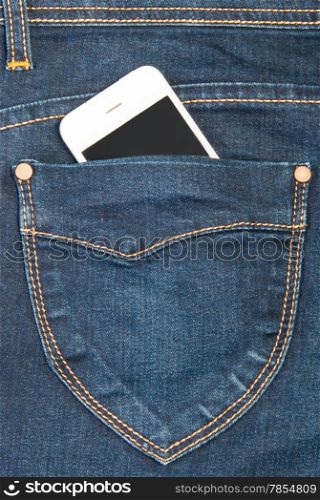 Mobile Phone In Pocket Jeans