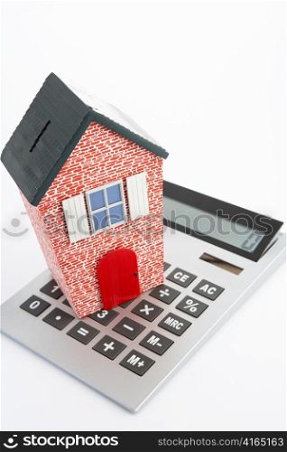 Model house and calculator