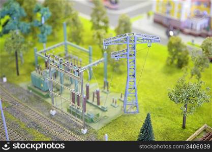 Model of electric substation
