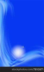 Modern abstract background of blue
